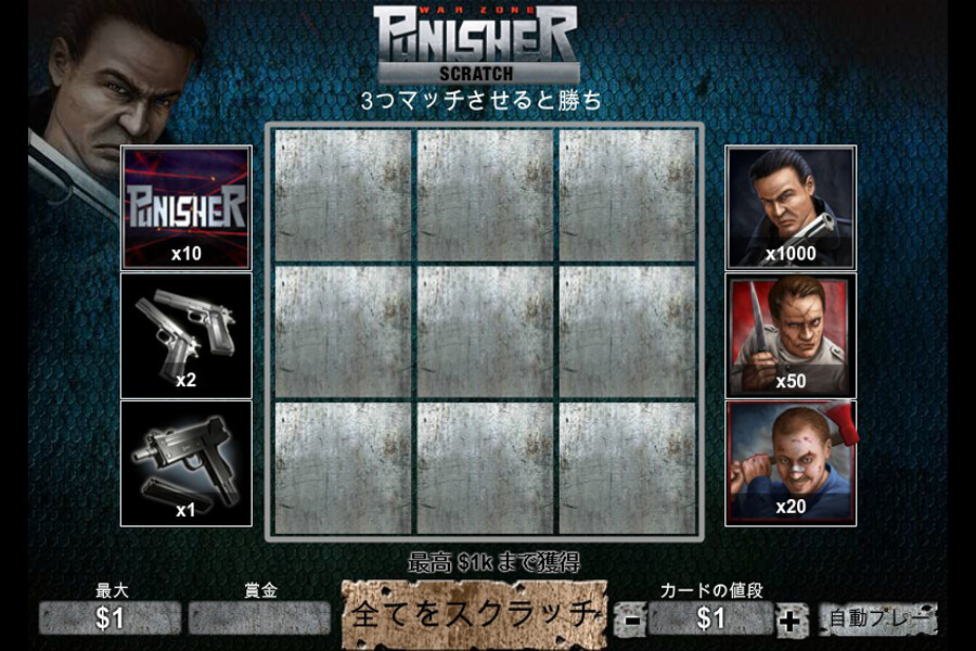 Punisher War Zone Scratch:image2