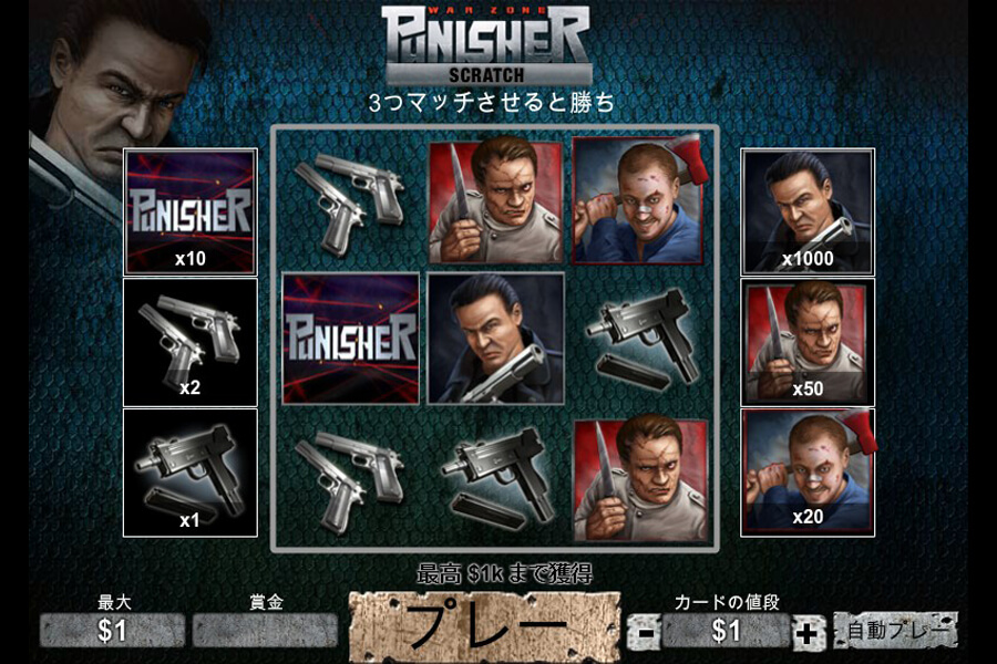 Punisher War Zone Scratch:image3