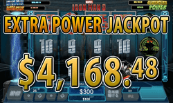 IRON MAN 3でエクストラ パワー ジャックポット 賞金4,168.48ドル獲得
